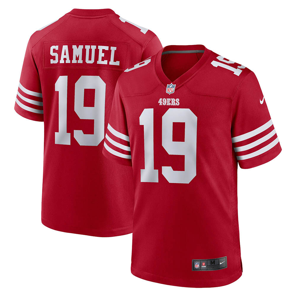 Men's San Francisco 49ers Deebo Samuel Player Game Jersey Scarlet