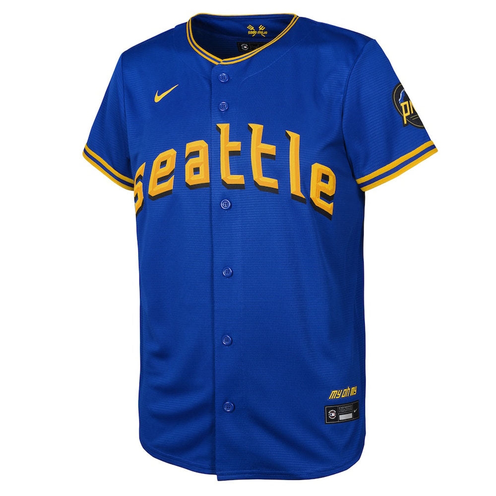 Youth Seattle Mariners Ken Griffey Jr. 2023 City Connect Replica Jersey - Royal