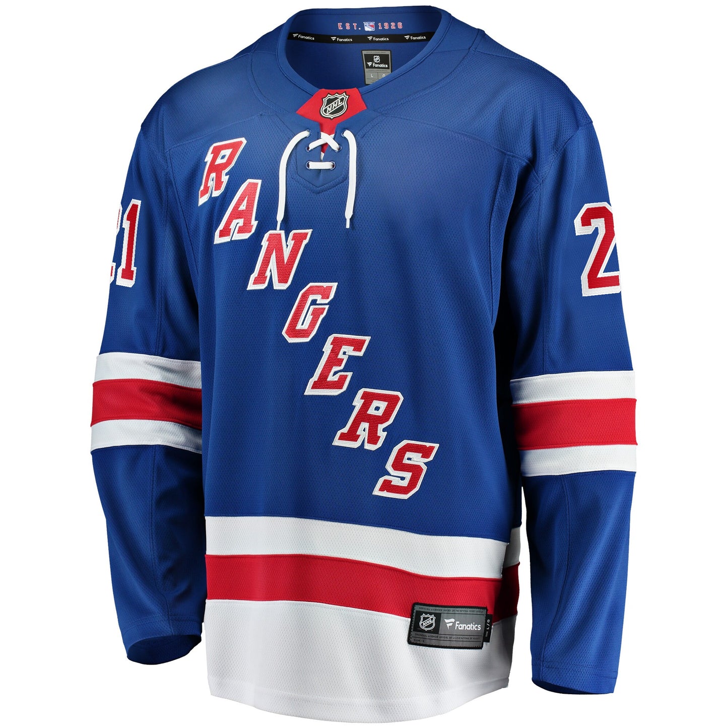 Barclay Goodrow New York Rangers Fanatics Branded Home Breakaway Player Jersey - Blue