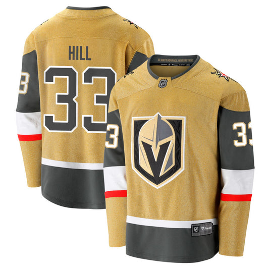 Adin Hill  Vegas Golden Knights Fanatics Branded Home Breakaway Jersey -