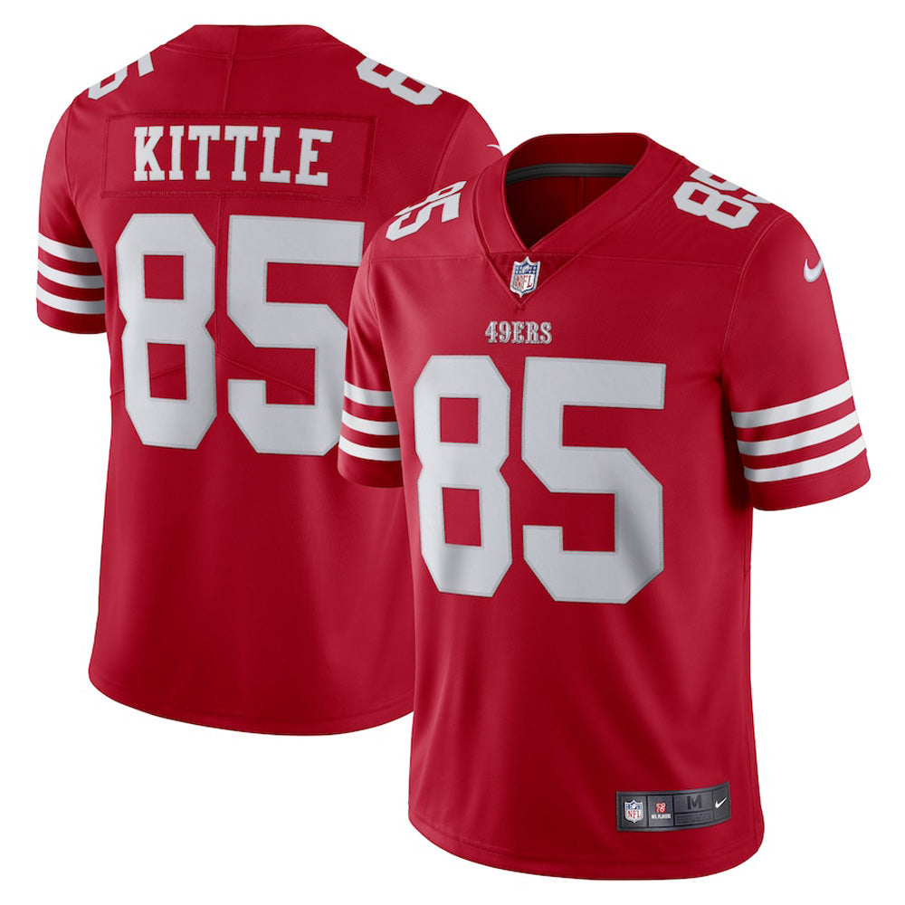 Men's San Francisco 49ers George Kittle Vapor Jersey - Scarlet