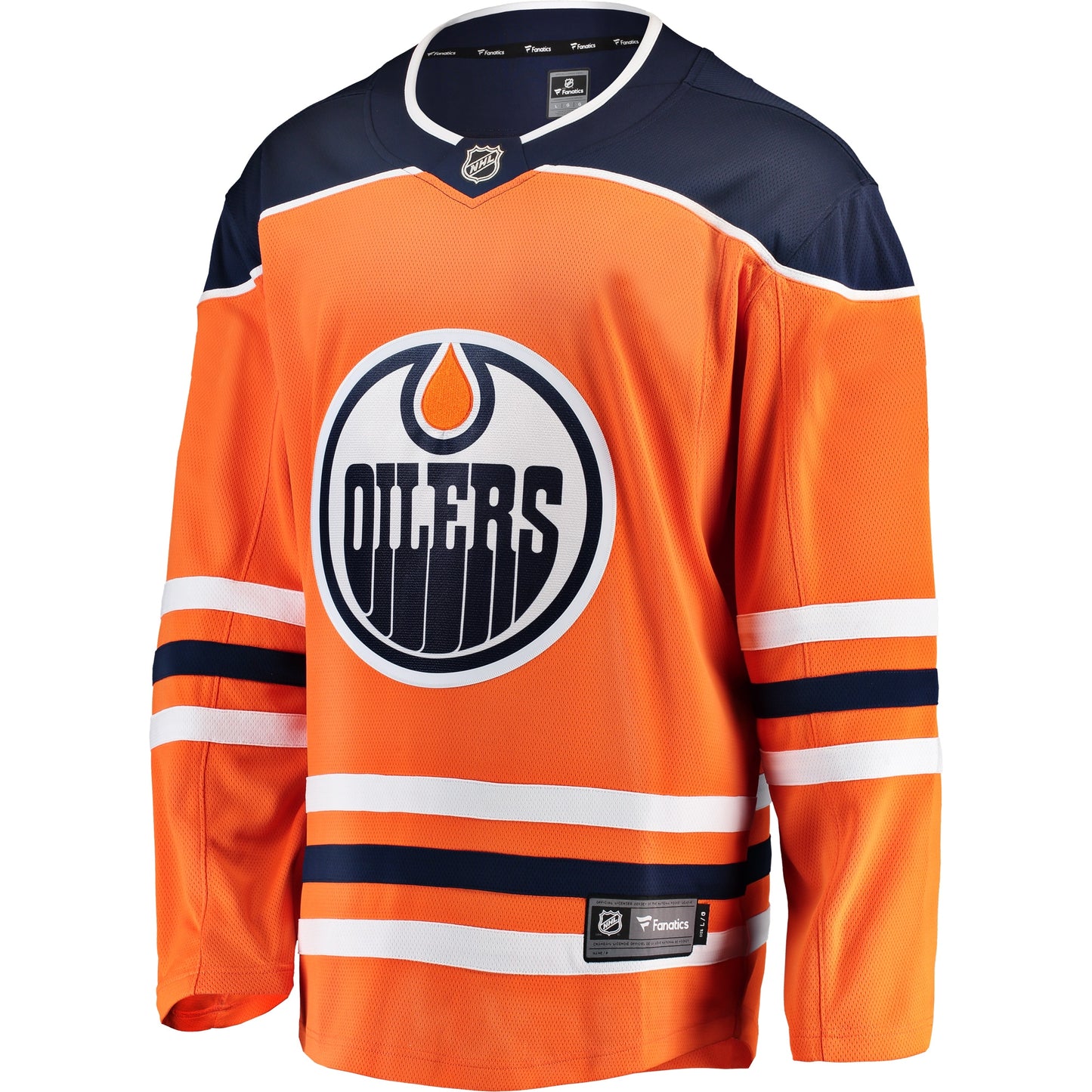 Edmonton Oilers Fanatics Branded Breakaway Home Jersey - Orange